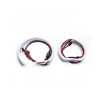 Auto si Moto - Electrice auto - Iluminare si semnalizare - Becuri auto - Kit Angel Eyes LED COTTON pentru BMW E60 2x106mm + 2x146mm - Infinity.ro