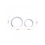 Auto si Moto - Electrice auto - Iluminare si semnalizare - Becuri auto - Kit Angel Eyes LED COTTON pentru BMW X3 E83 - 2x106mm + 2x131mm - Infinity.ro