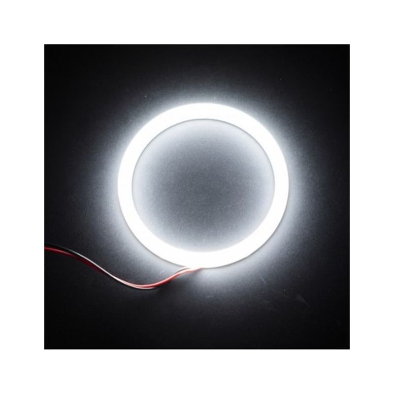 Auto si Moto - Electrice auto - Iluminare si semnalizare - Becuri auto - Kit Angel Eyes LED COTTON pentru BMW E46 Coupe/Cabrio cu Facelift (2003 - 2006), far cu lupa 4X106mm - Infinity.ro