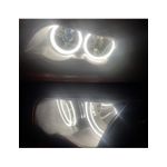 Auto si Moto - Electrice auto - Iluminare si semnalizare - Becuri auto - Kit Angel Eyes SMD DTM pentru BMW E46 2X131/2X146mm - Infinity.ro