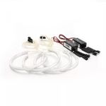 Auto si Moto - Electrice auto - Iluminare si semnalizare - Becuri auto - Kit Angel Eyes CCFL BMW E46 fara xenon din fabrica - Infinity.ro