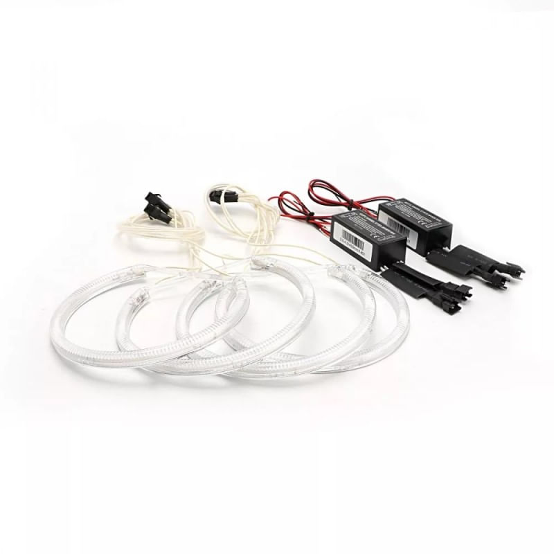 Auto si Moto - Electrice auto - Iluminare si semnalizare - Becuri auto - Kit Angel Eyes CCFL BMW E46 fara xenon din fabrica - Infinity.ro