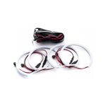 Auto si Moto - Electrice auto - Iluminare si semnalizare - Becuri auto - Kit Angel Eyes LED COTTON BMW X5 E53 Facelift pentru inlocuirea inelelor originale 2x127mm + 2x146mm - Infinity.ro