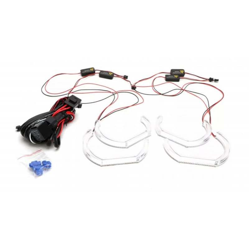 Auto si Moto - Electrice auto - Iluminare si semnalizare - Becuri auto - Kit Angel Eyes SMD DTM pentru BMW F30, F36 - Infinity.ro