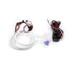 Auto si Moto - Electrice auto - Iluminare si semnalizare - Becuri auto - Kit Angel Eyes LED COTTON BMW X5 E53 Facelift pentru inlocuirea inelelor originale 2x127mm + 2x146mm - Infinity.ro