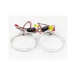 Auto si Moto - Electrice auto - Iluminare si semnalizare - Becuri auto - Set 2 inele LED auto diametru 85mm cu functie Dimming LR-85MM - Infinity.ro