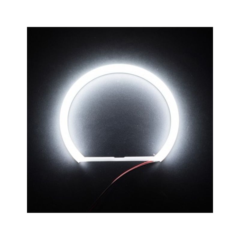 Auto si Moto - Electrice auto - Iluminare si semnalizare - Becuri auto - Kit Angel Eyes LED COTTON BMW X5 E53 Facelift pentru inlocuirea inelelor originale 2x127mm + 2x146mm - Infinity.ro