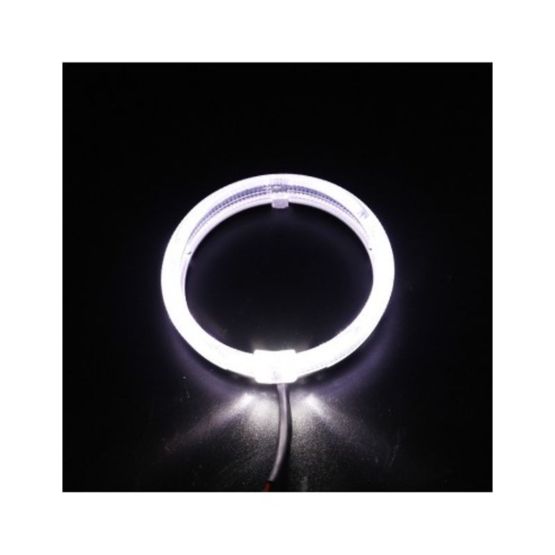 Auto si Moto - Electrice auto - Iluminare si semnalizare - Becuri auto - Set 2 inele LED auto diametru 85mm cu functie Dimming LR-85MM - Infinity.ro