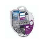 Auto si Moto - Electrice auto - Iluminare si semnalizare - Becuri auto - Set 2 Becuri Auto Philips H4 Vision Plus +60%, 12V 55W - Infinity.ro