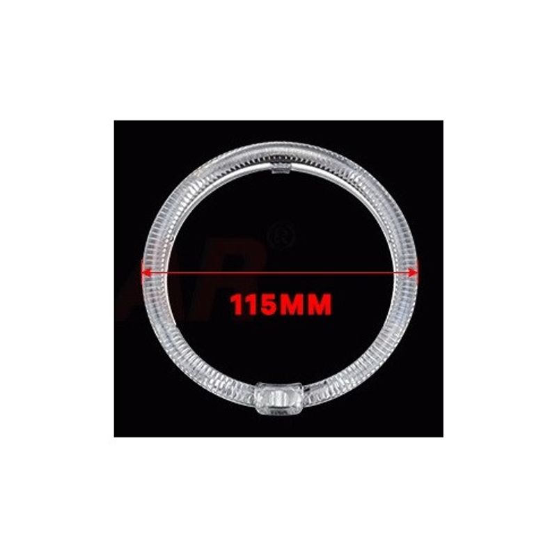 Auto si Moto - Electrice auto - Iluminare si semnalizare - Becuri auto - Set 2 inele LED auto diametru 115mm cu functie Dimming LR-115MM - Infinity.ro