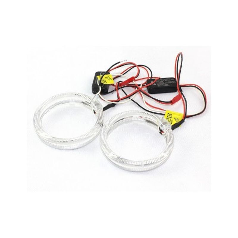 Auto si Moto - Piese auto si accesorii - Caroserie - Faruri, stopuri si proiectoare - Set 2 inele LED auto diametru 125mm cu functie Dimming LR-125MM - Infinity.ro