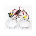 Auto si Moto - Electrice auto - Iluminare si semnalizare - Becuri auto - Set 2 inele LED auto diametru 110mm cu functie Dimming LR-110MM - Infinity.ro