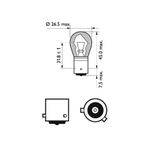 Auto si Moto - Electrice auto - Iluminare si semnalizare - Becuri auto - Set 2 Becuri Pentru Semnalizare PY21W 12v Philips - Infinity.ro