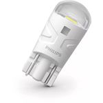 Auto si Moto - Electrice auto - Iluminare si semnalizare - Becuri auto - Set 2 Becuri Led Alb T10 12v W5W Ultinon Pro3100 Philips - Infinity.ro