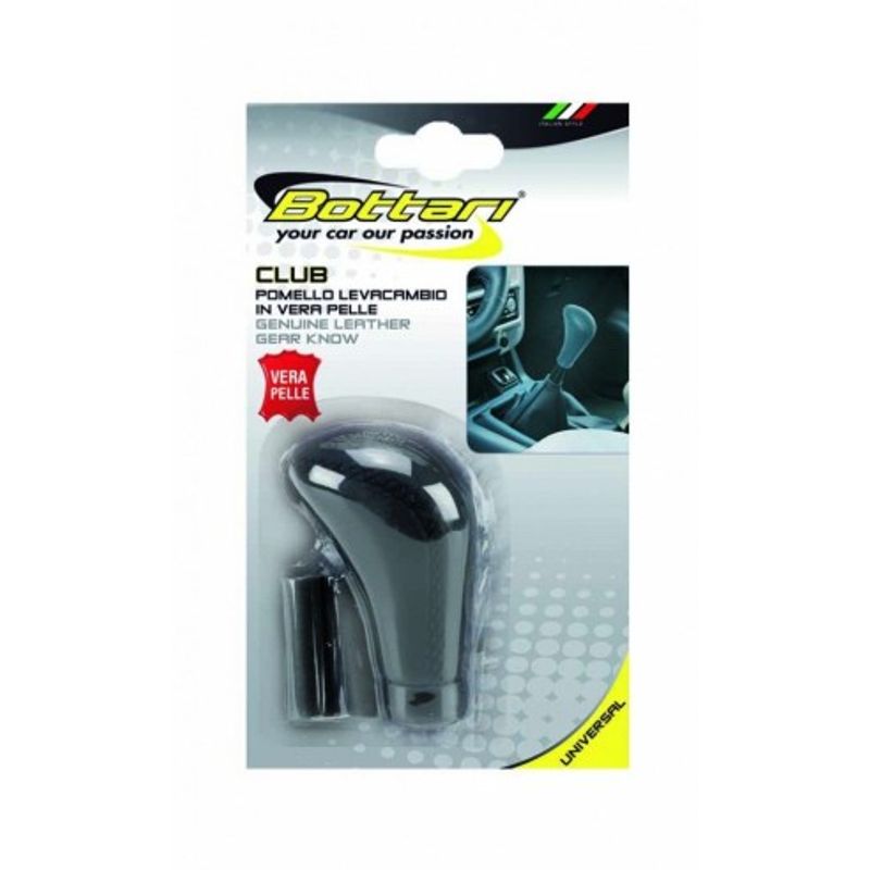 Auto si Moto - Piese auto si accesorii - Interior auto - Accesorii interior - Nuca schimbator universala din piele Bottari - Infinity.ro