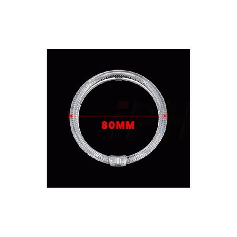 Auto si Moto - Piese auto si accesorii - Caroserie - Faruri, stopuri si proiectoare - Set 2 inele LED auto diametru 80mm cu functie Dimming LR-80MM - Infinity.ro