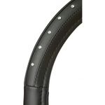 Auto si Moto - Intretinere auto - Huse auto - Husa Volan Negru din piele cu imitatie de diamante 37-39cm - Infinity.ro