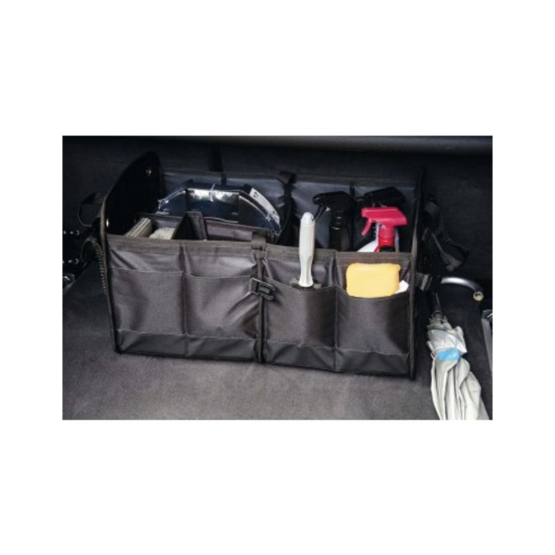 Auto si Moto - Piese auto si accesorii - Interior auto - Accesorii interior - Geanta universala pentru portbagaj cu compartimente 56x37cm - Infinity.ro