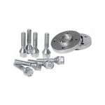 Auto si Moto - Piese auto si accesorii - Piese auto - Tuning - Set doua distantiere roti auto 5x120 pe 16mm 74.1  plus prezoane M14x1.50 pentru BMW - Infinity.ro