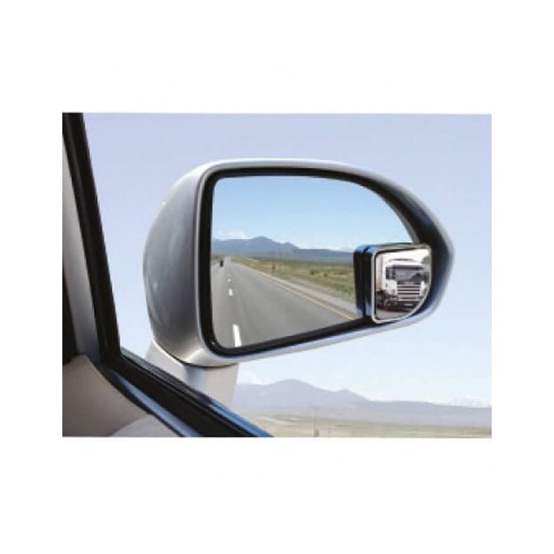 Auto si Moto - Piese auto si accesorii - Caroserie - Ornamente exterior auto - Set 2 oglinzi convexe auto 50mm pentru eliminarea punctelor oarbe, cromate, autoadezive - Infinity.ro