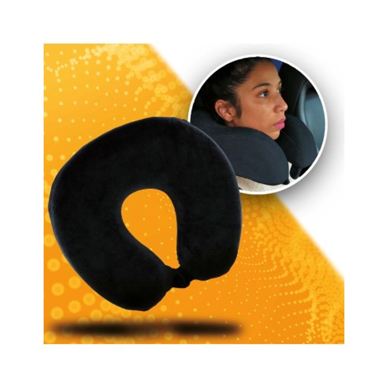 Auto si Moto - Piese auto si accesorii - Interior auto - Accesorii interior - Perna de calatorie cu spuma de memorie CAR+ - Infinity.ro