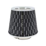 Auto si Moto - Piese auto si accesorii - Caroserie - Ornamente exterior auto - Filtru sport universal de admisie a aerului auto, cu adaptoare din fibra de carbon - Infinity.ro