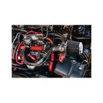 Auto si Moto - Piese auto si accesorii - Caroserie - Ornamente exterior auto - Filtru sport universal de admisie a aerului auto, cu adaptoare din fibra de carbon - Infinity.ro