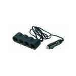 Auto si Moto - Electronice auto - Accesorii electronice auto - Priza cvadrupla cu cablu extensibil 12V/24V Bottari - Infinity.ro