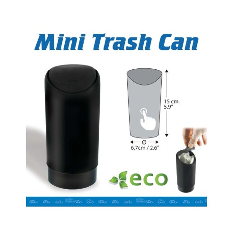 Auto si Moto - Piese auto si accesorii - Interior auto - Accesorii interior - Mini Cos de gunoi portabil din silicon CAR+ - Infinity.ro