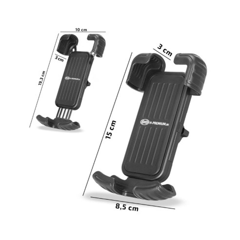 Sport si Outdoor - Ciclism - Accesorii pentru biciclete - Suporturi accesorii biciclete - Suport Telefon Pentru Bicicleta Heyner - Infinity.ro