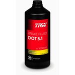 Auto si Moto - Intretinere auto - Uleiuri si lichide - Lichid de frana TRW DOT 5.1, 1L - Infinity.ro