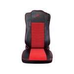 Auto si Moto - Intretinere auto - Huse auto - Set Huse Scaun Mercedes MP5 MP6 EURO 6 Piele Ecologica Neagra + Velvet Rosu - Infinity.ro