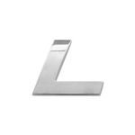 Auto si Moto - Piese auto si accesorii - Caroserie - Ornamente exterior auto - Ornament Auto 3D Litera L 26 MM Cromat - Infinity.ro