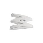 Auto si Moto - Piese auto si accesorii - Caroserie - Ornamente exterior auto - Ornament Auto 3D Litera W 26 MM Cromat - Infinity.ro