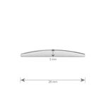 Auto si Moto - Piese auto si accesorii - Caroserie - Ornamente exterior auto - Ornament Auto 3D Litera U 26 MM Cromat - Infinity.ro