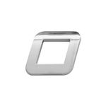 Auto si Moto - Piese auto si accesorii - Caroserie - Ornamente exterior auto - Ornament Auto 3D Litera O 26 MM Cromat - Infinity.ro