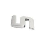 Auto si Moto - Piese auto si accesorii - Caroserie - Ornamente exterior auto - Ornament Auto 3D Litera S 26 MM Cromat - Infinity.ro