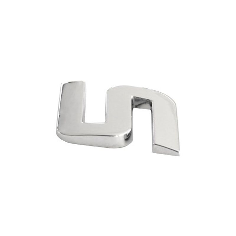 Auto si Moto - Piese auto si accesorii - Caroserie - Ornamente exterior auto - Ornament Auto 3D Litera S 26 MM Cromat - Infinity.ro