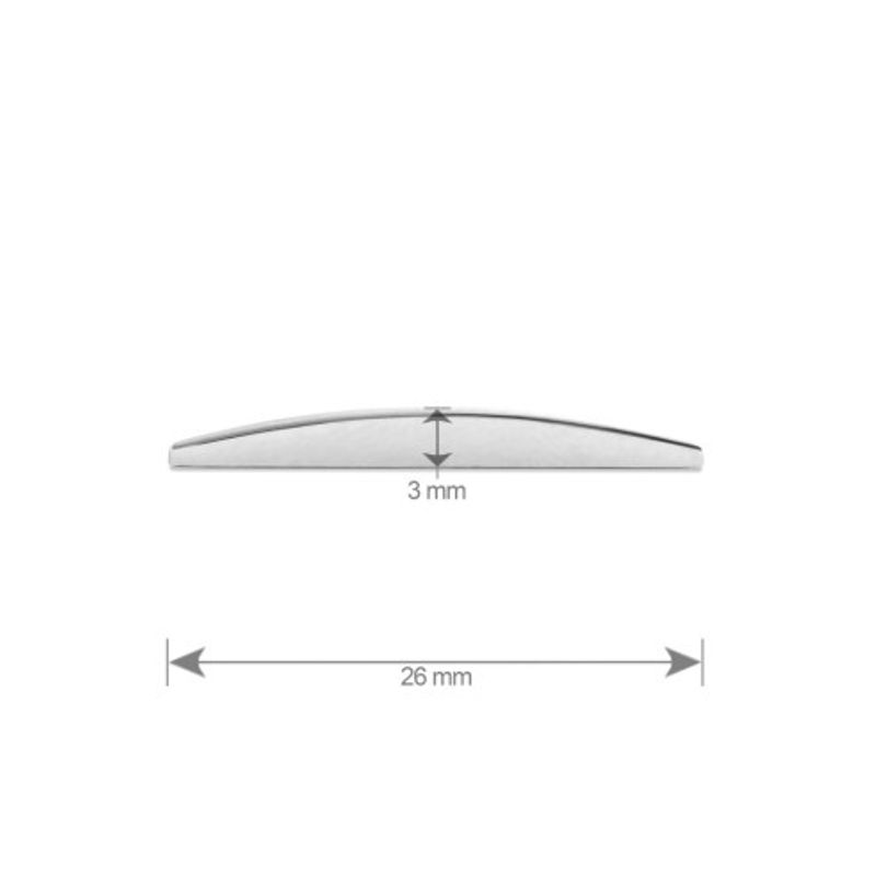 Auto si Moto - Piese auto si accesorii - Caroserie - Ornamente exterior auto - Ornament Auto 3D Cifra 8 26 MM Cromat - Infinity.ro