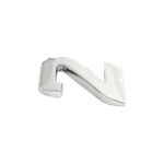 Auto si Moto - Piese auto si accesorii - Caroserie - Ornamente exterior auto - Ornament Auto 3D Cifra 2 26 MM Cromat - Infinity.ro