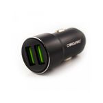 Auto si Moto - Electronice auto - Accesorii electronice auto - Adaptor bricheta auto cu carcasa metalica la USB 2400mA cu 2 porturi USB - Infinity.ro