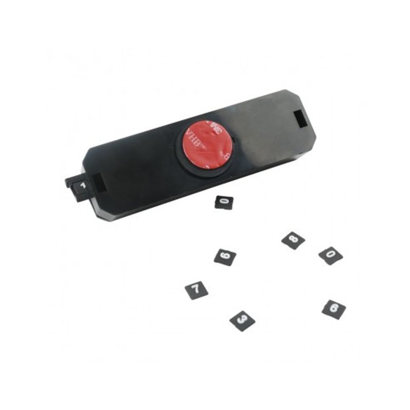 Auto si Moto - Piese auto si accesorii - Interior auto - Accesorii interior - Caseta numar telefon cu cifre magnetice pentru parcare temporara Xenon Bright - Infinity.ro