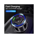 Auto si Moto - Electronice auto - Accesorii electronice auto - Incarcator auto 12-24V Fast Charge cu port USB si QC3.0 - BK359 - Infinity.ro