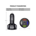 Auto si Moto - Electronice auto - Accesorii electronice auto - Incarcator auto 12-24V Fast Charge cu port USB si QC3.0 - BK358 - Infinity.ro