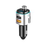Auto si Moto - Electronice auto - Accesorii electronice auto - Modulator FM 12-24V Bluetooth 5.0 cu functie de incarcator auto Super Charge 3.0 si port USB C - BC42 - Infinity.ro