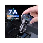 Auto si Moto - Electronice auto - Accesorii electronice auto - Incarcator auto 12-24V Fast Charge cu port USB si QC3.0 - BK358 - Infinity.ro