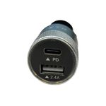 Auto si Moto - Electronice auto - Accesorii electronice auto - Incarcator auto 12-24V 18W Fast Charge cu port USB si PD18W - CB01 - Infinity.ro