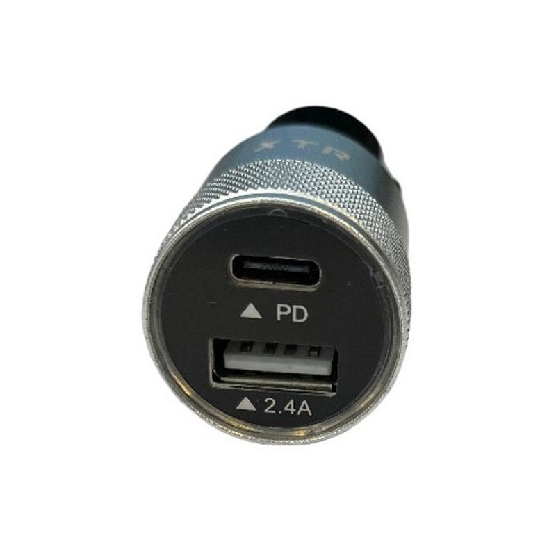 Auto si Moto - Electronice auto - Accesorii electronice auto - Incarcator auto 12-24V 18W Fast Charge cu port USB si PD18W - CB01 - Infinity.ro