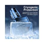 Auto si Moto - Electronice auto - Accesorii electronice auto - Incarcator auto 12-24V Fast Charge cu port PD 20W si QC3.0 18W - BK365-BLACK - Infinity.ro