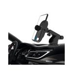 Auto si Moto - Piese auto si accesorii - Interior auto - Accesorii interior - Suport auto grila ventilatie + ventuza 15W motorizat cu incarcare wireless Qi Standard Fast Charge Type-C - CWCPH-D6 - Infinity.ro